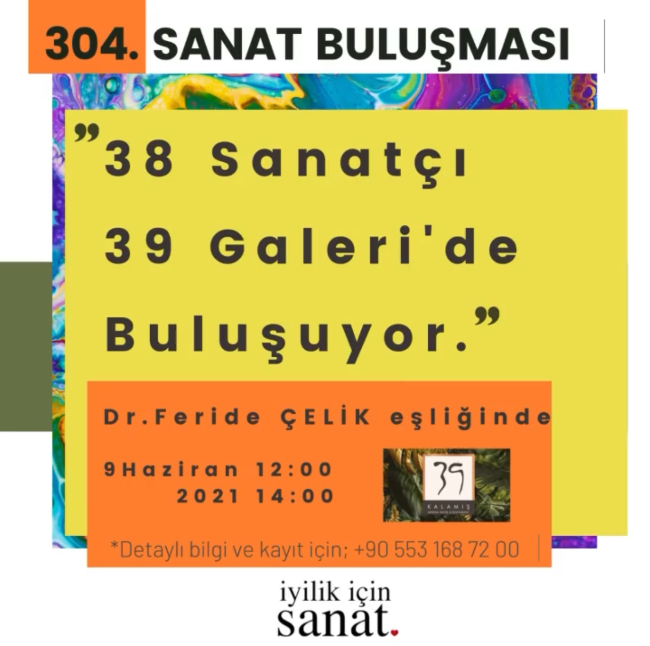 38 Sanatçı 39 Galeri’de Buluşuyor